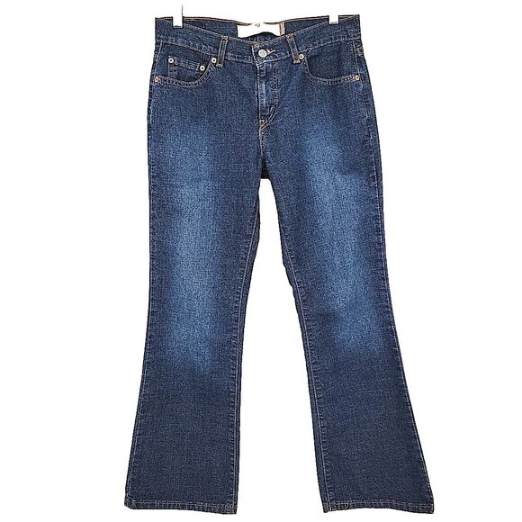 Levi's Denim - Levis 515 Womens Jeans Size 8M Nouveau Boot Cut (Measures 30x29)